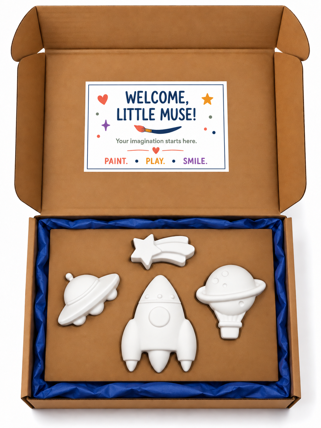 Blast Off! Paint-Your-Own Kit
