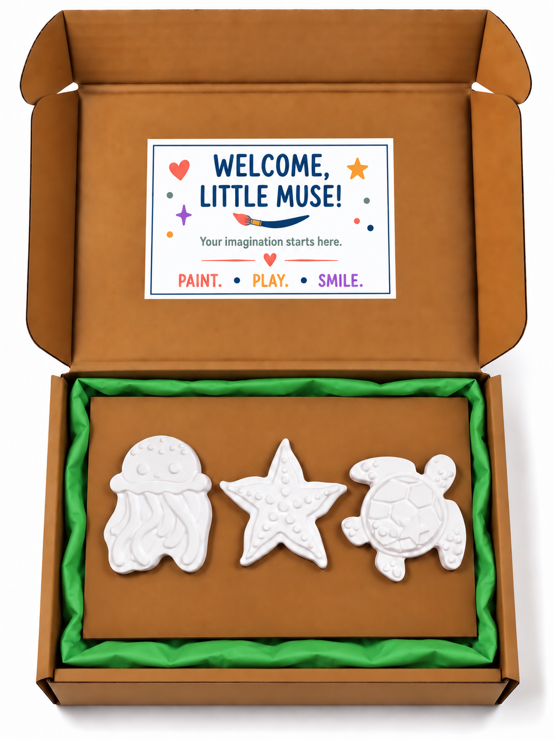 Ocean Friends Paint-Your-Own Kit